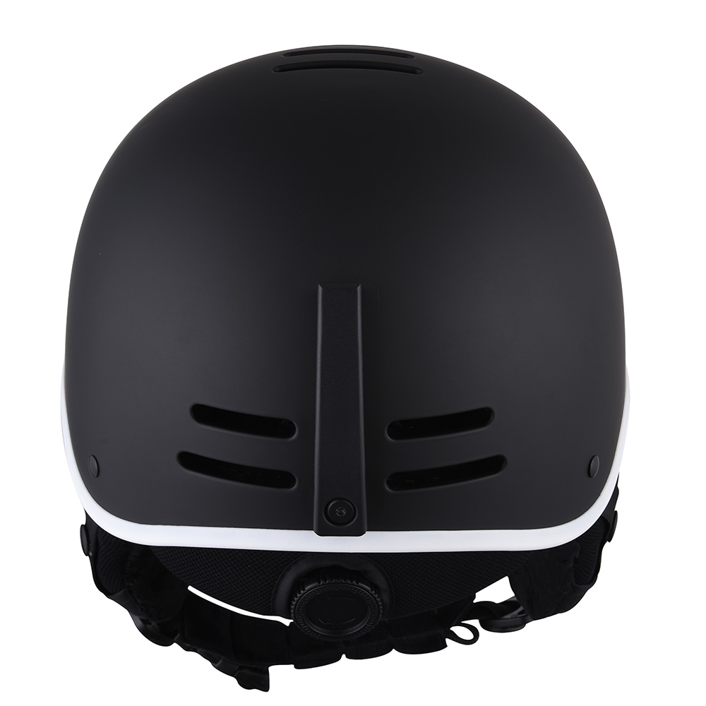 Оптовая сертифицированная CE Сертифицированная лыжная лыжная шлема Skiboard Safety Electric Scooter Ski Board шлем для взрослых Black
