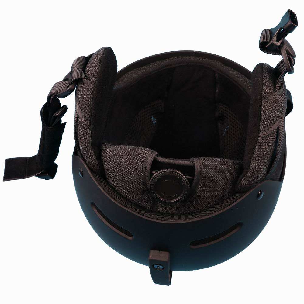 Защитное снаряжение, зимний спортивный шлем, дышащий АБС-пластик, лыжный сноубордический шлем для взрослых и молодежи