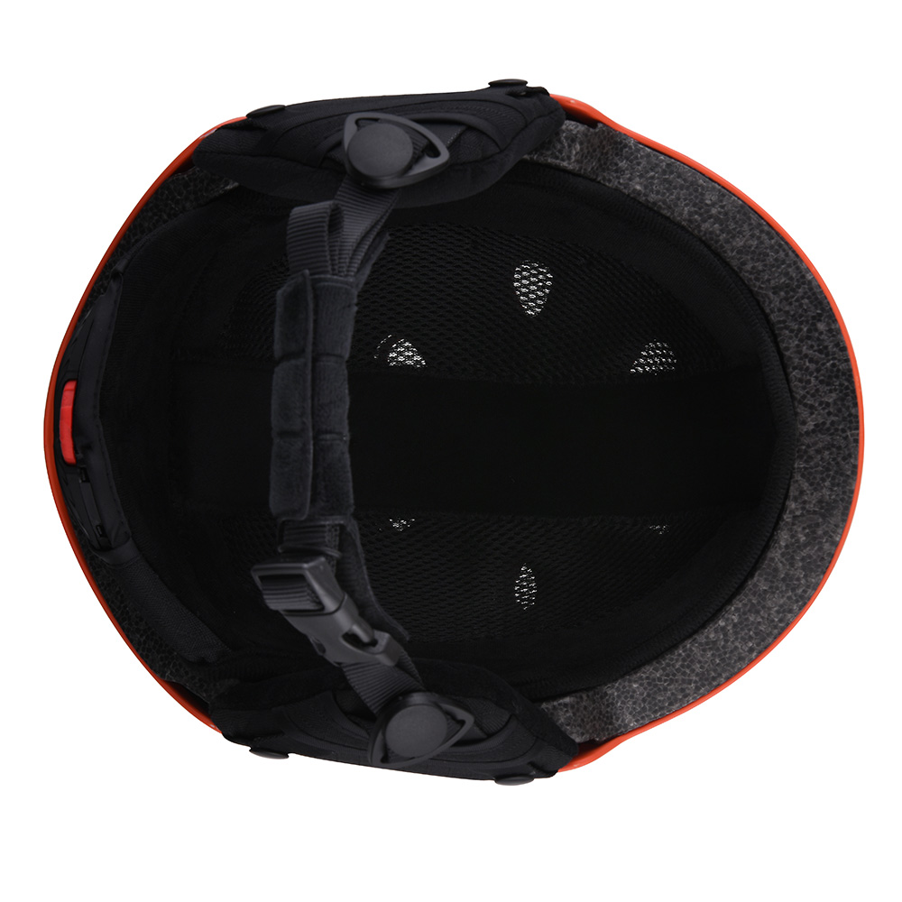 Сертификация CE ABS Shell Snow Лыжный шлем Черный лыжный шлем