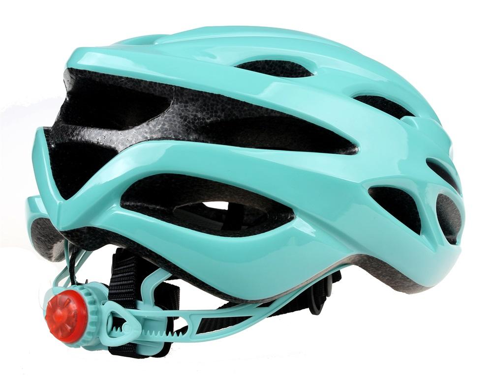 На открытом воздухе красочный шлем для дорожного велосипеда для взрослых со светодиодной подсветкой