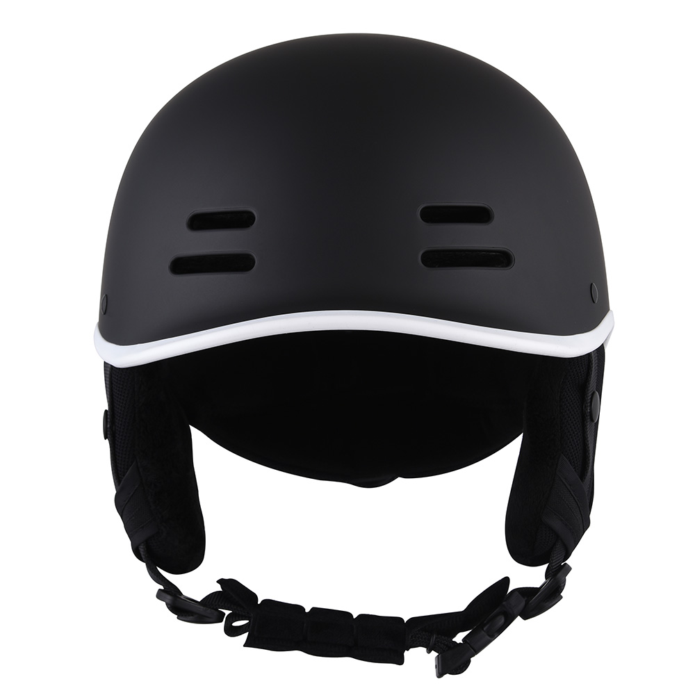 Оптовая сертифицированная CE Сертифицированная лыжная лыжная шлема Skiboard Safety Electric Scooter Ski Board шлем для взрослых Black