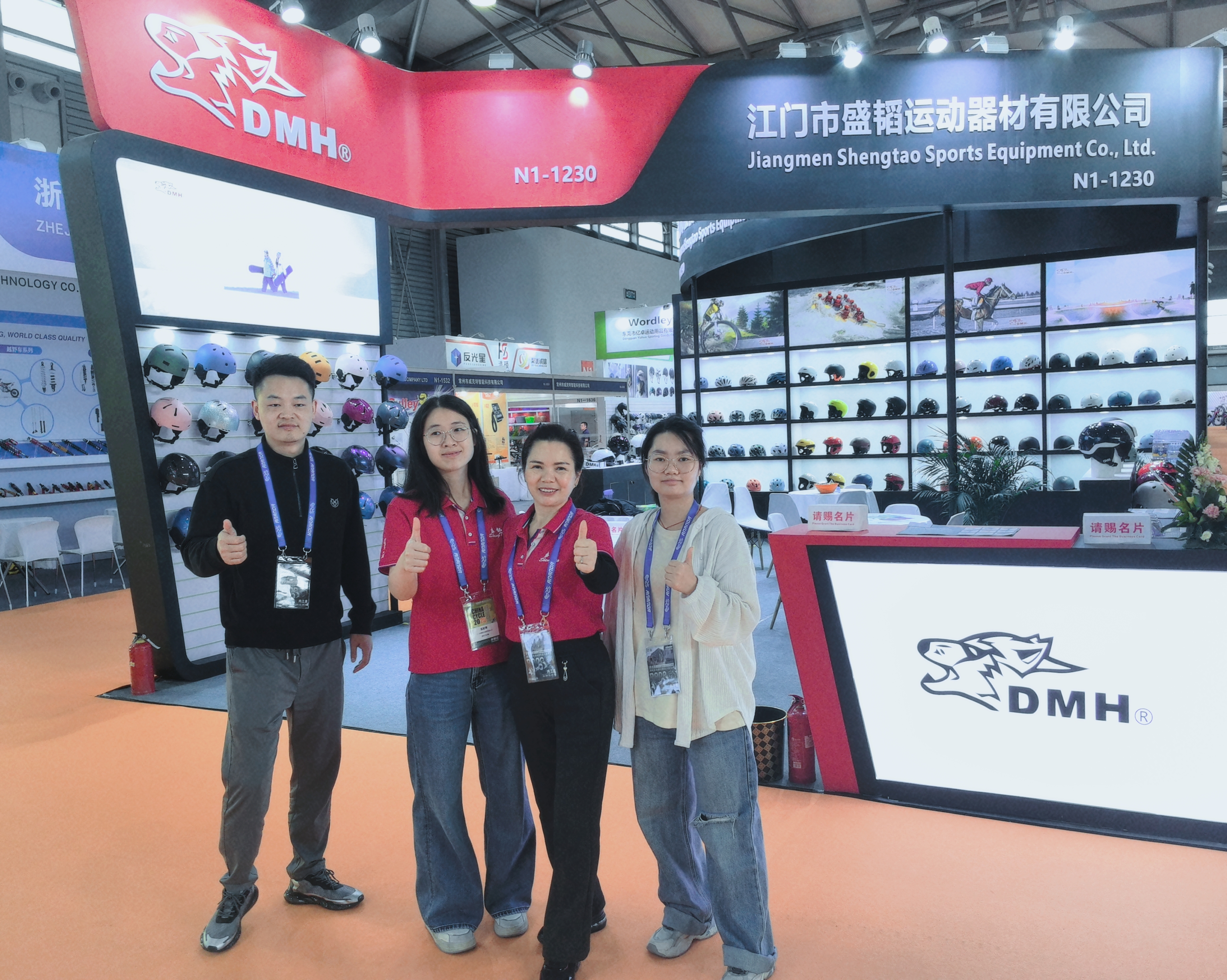 Shengtao Sports сияет на выставке Shanghai International Shanghai International Bicycle выставки